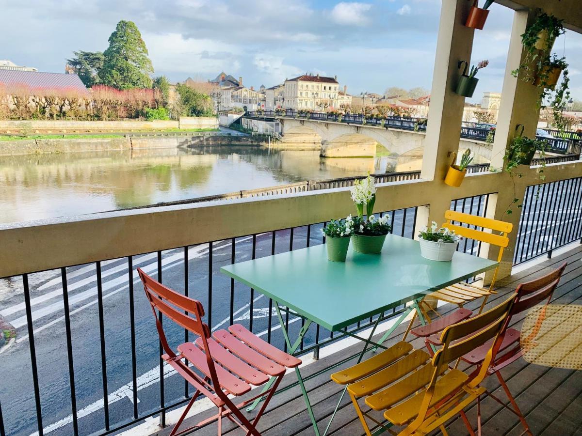 "Au Fil De La Charente" - Coeur De Saintes - Wifi Clim - Classe 4 Etoiles - 4 Pers ภายนอก รูปภาพ