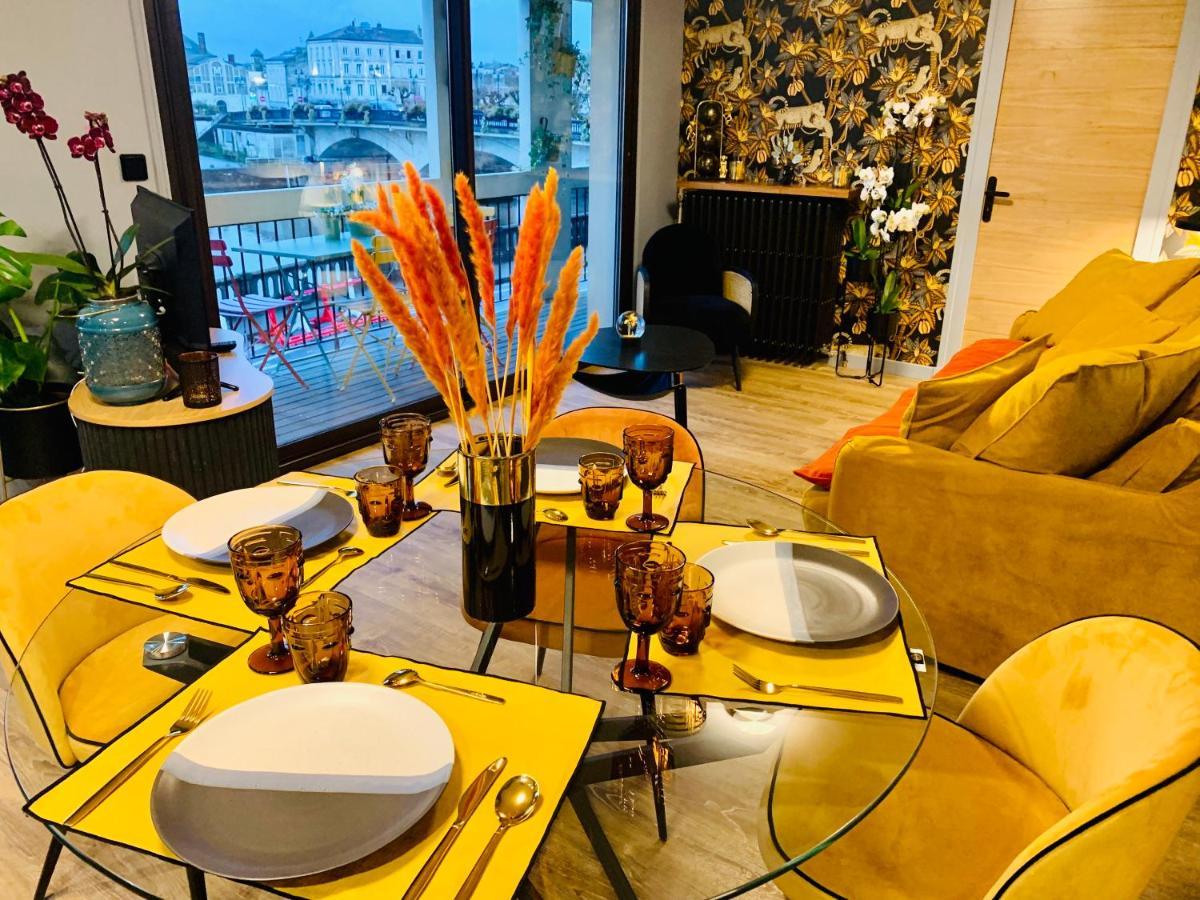 "Au Fil De La Charente" - Coeur De Saintes - Wifi Clim - Classe 4 Etoiles - 4 Pers ภายนอก รูปภาพ